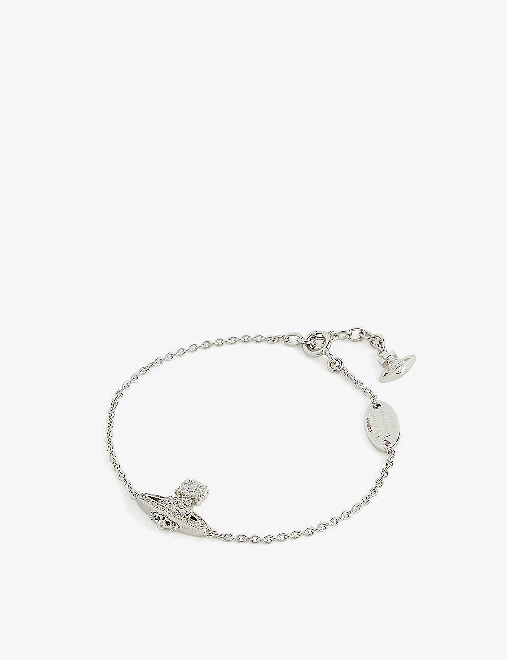 Vivienne Westwood Narcissa Platinum Plated Sterling Silver