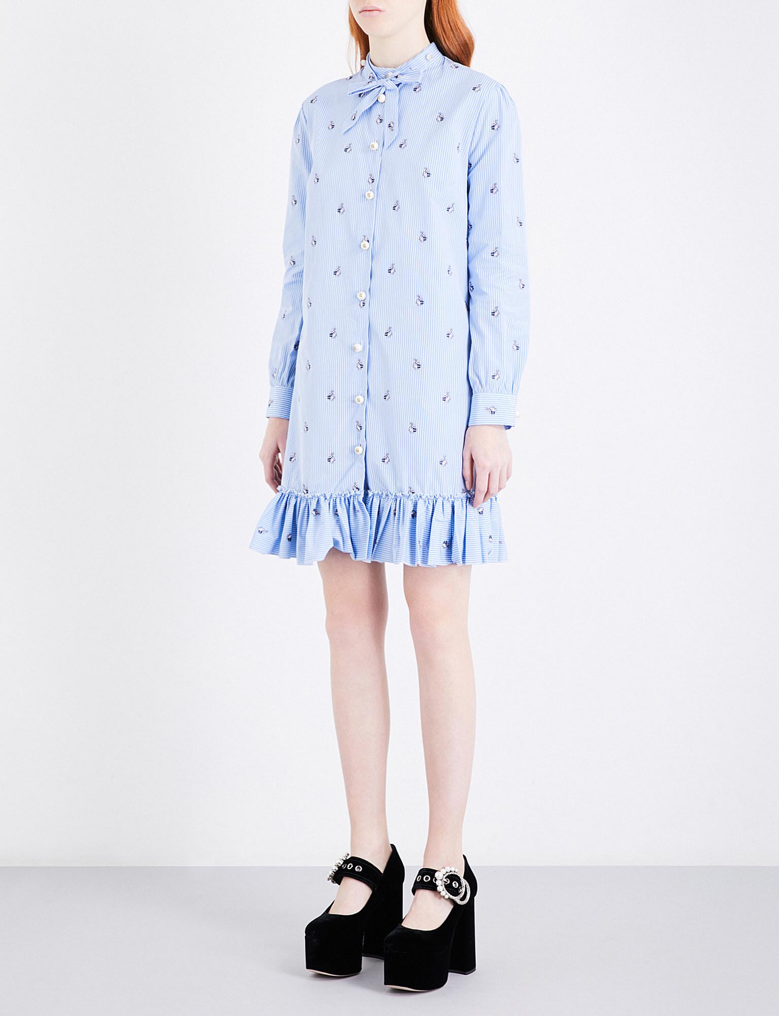 gucci cotton dress