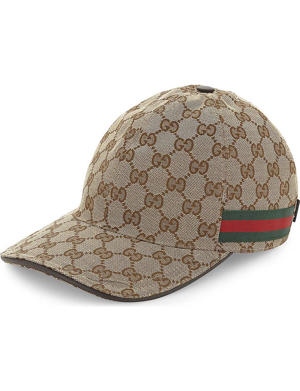 gg web stripe baseball cap