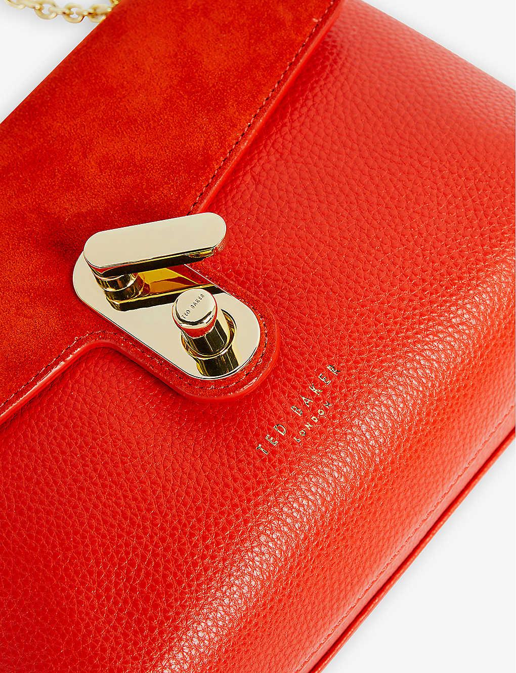 ted baker red wallet