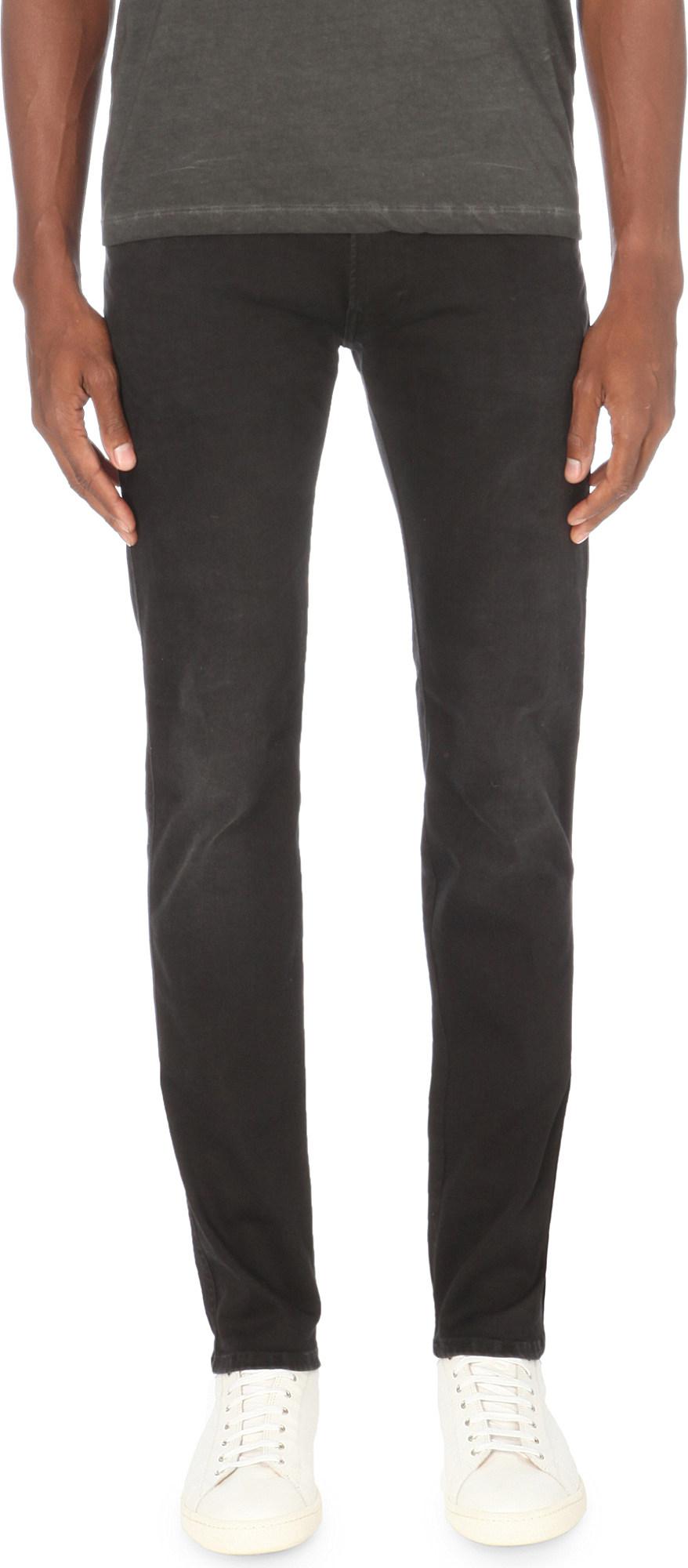 Replay Anbass Hyperflex Slim-fit Skinny Jeans in Black for Men - Save 1% | Lyst
