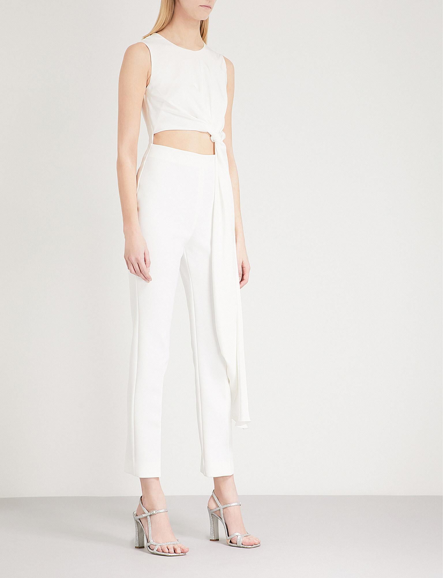 roksanda white jumpsuit
