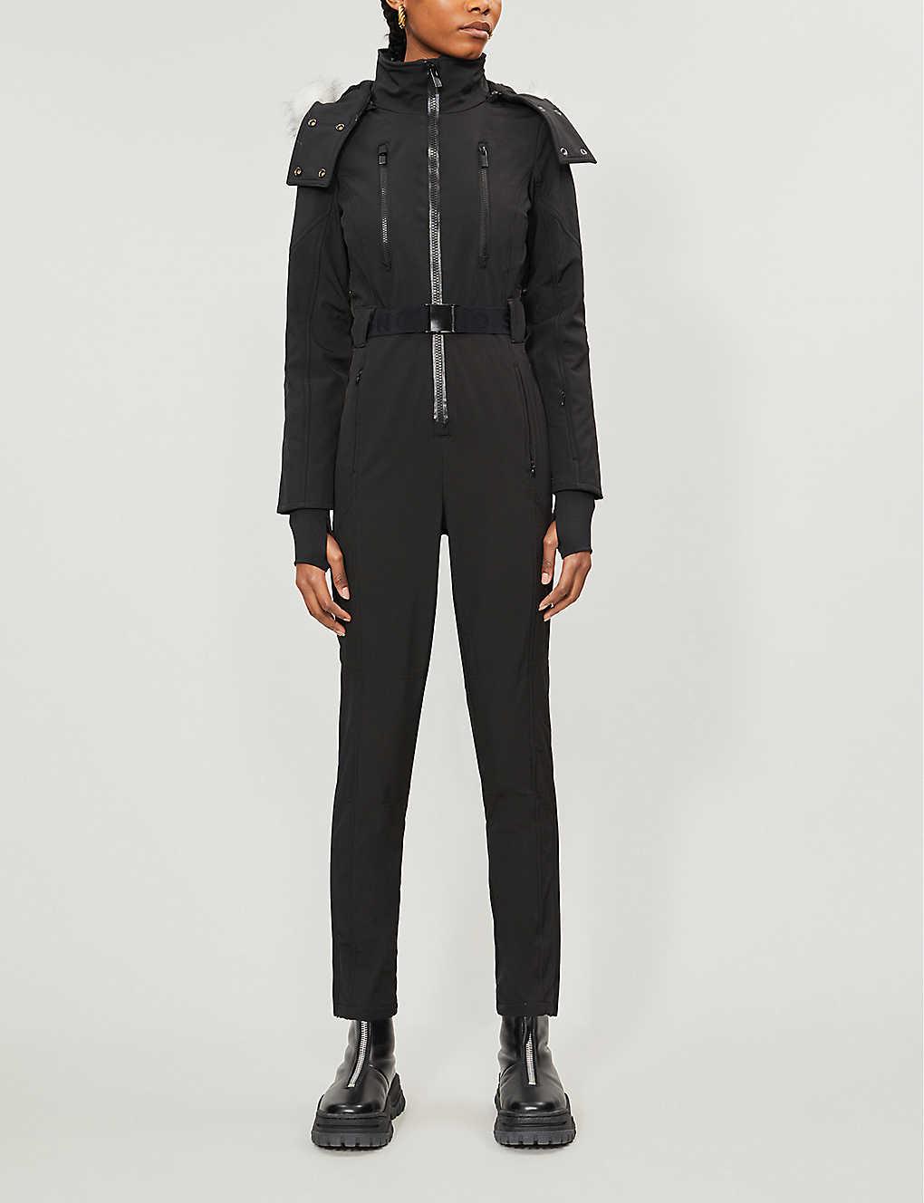 TOPSHOP Synthetic black Hooded Ski Snow Suit By Sno - Lyst