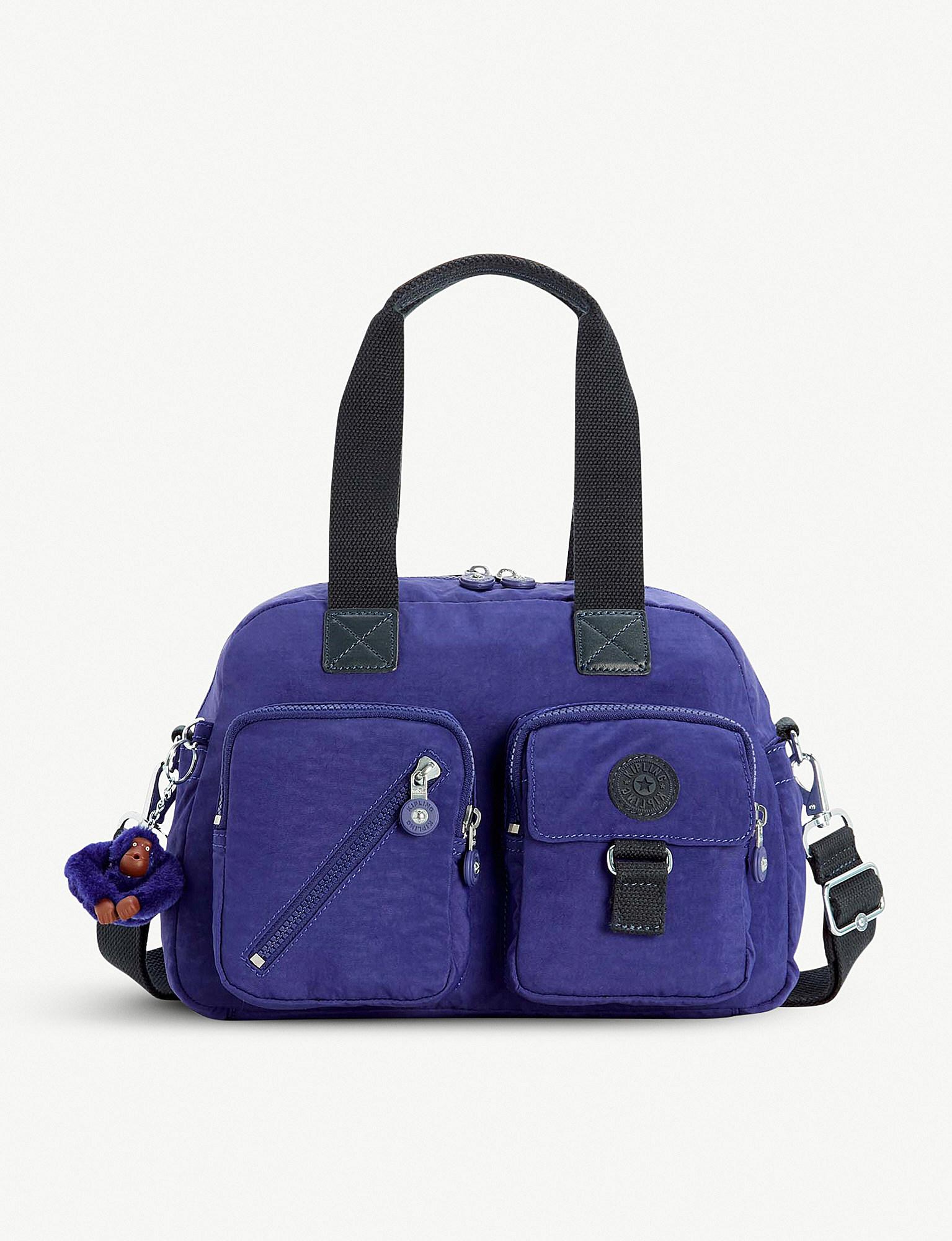 Kipling Synthetic Ladies Summer Purple Practical Defea Bag Lyst