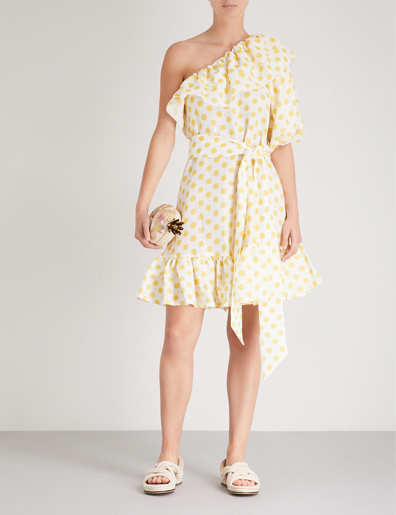 lisa marie fernandez polka dot dress