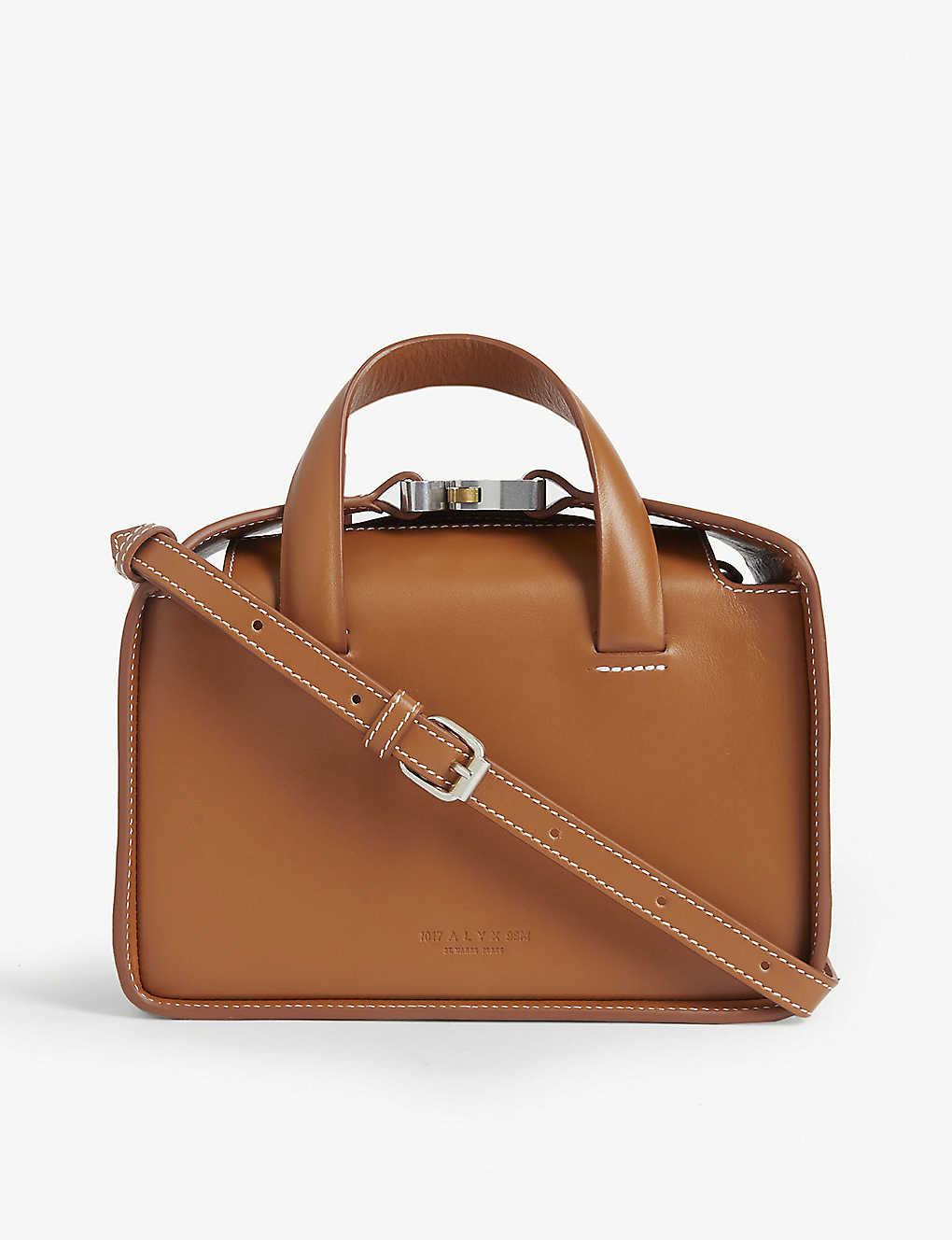 1017 ALYX 9SM Brie Leather Cross-body Bag in Brown | Lyst