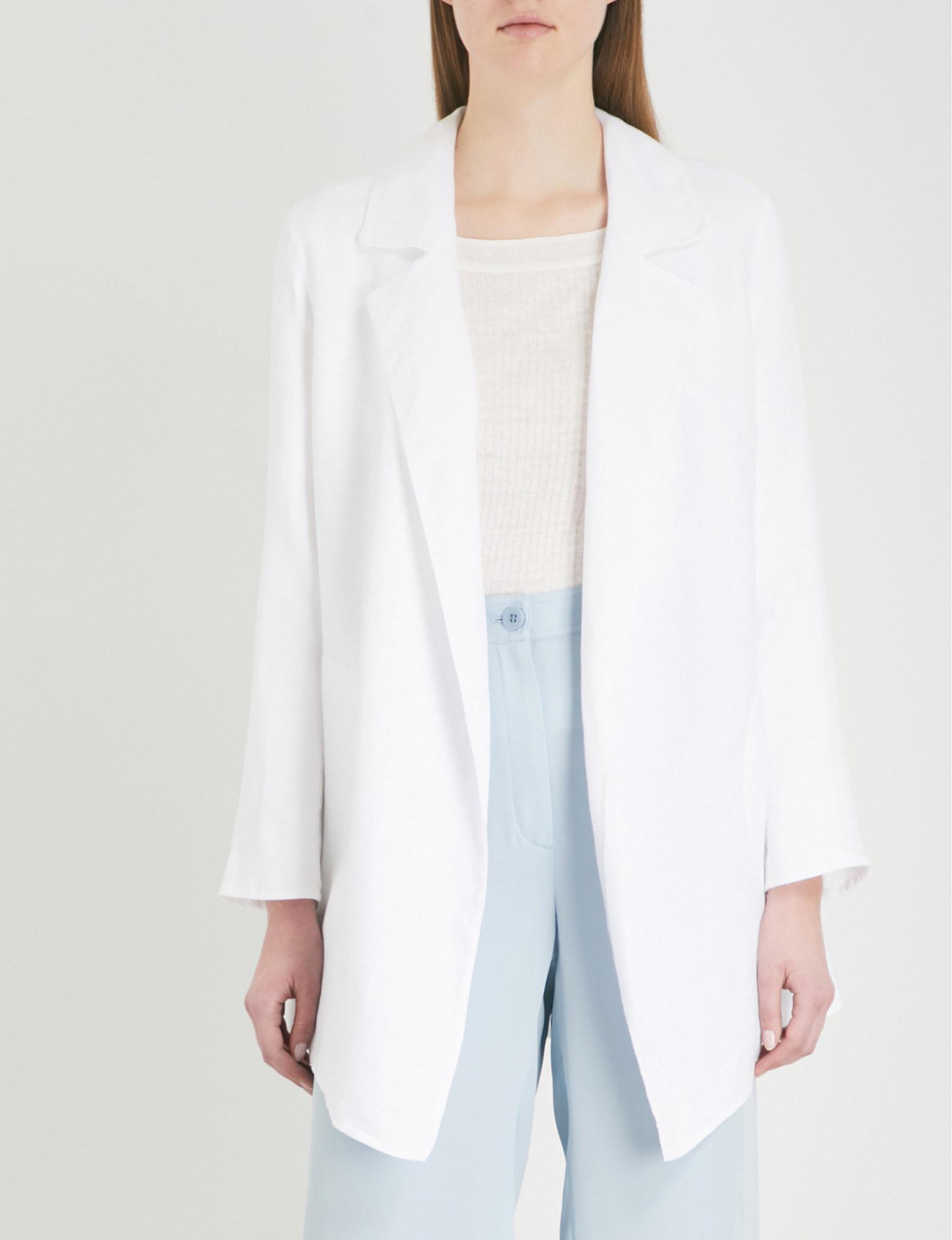 theory white jacket