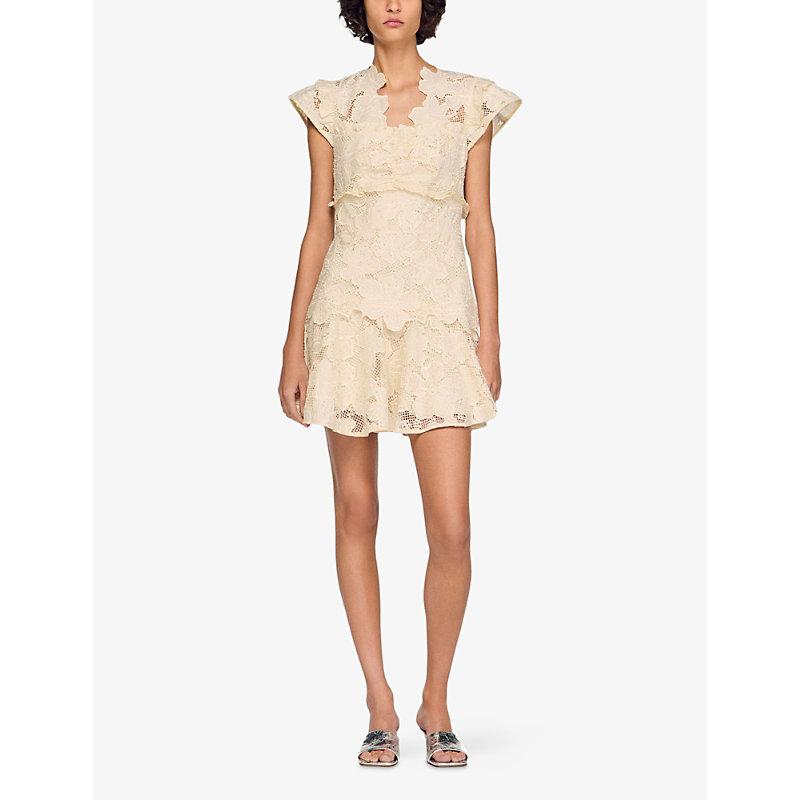 Sandro Lace Dresses for Women | Lyst
