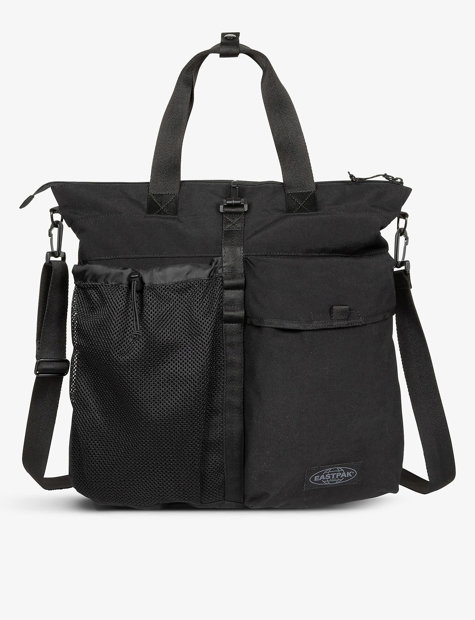 Eastpak Elmet Woven Tote Bag in Black | Lyst