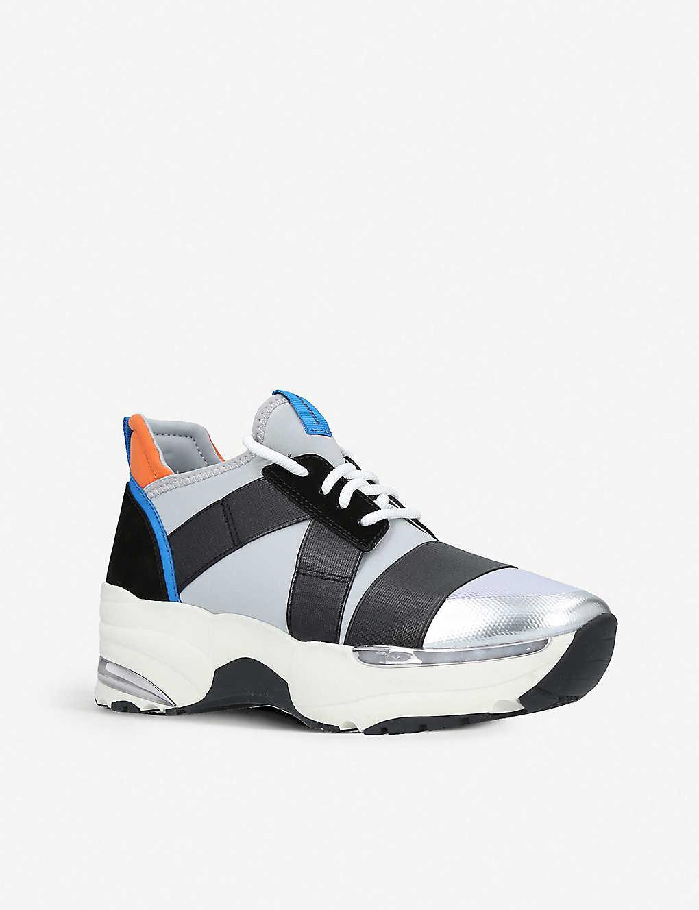 grey carvela trainers