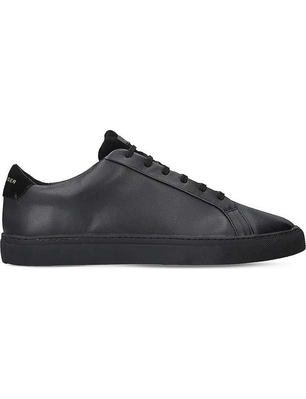 kurt geiger london donnie leather trainers