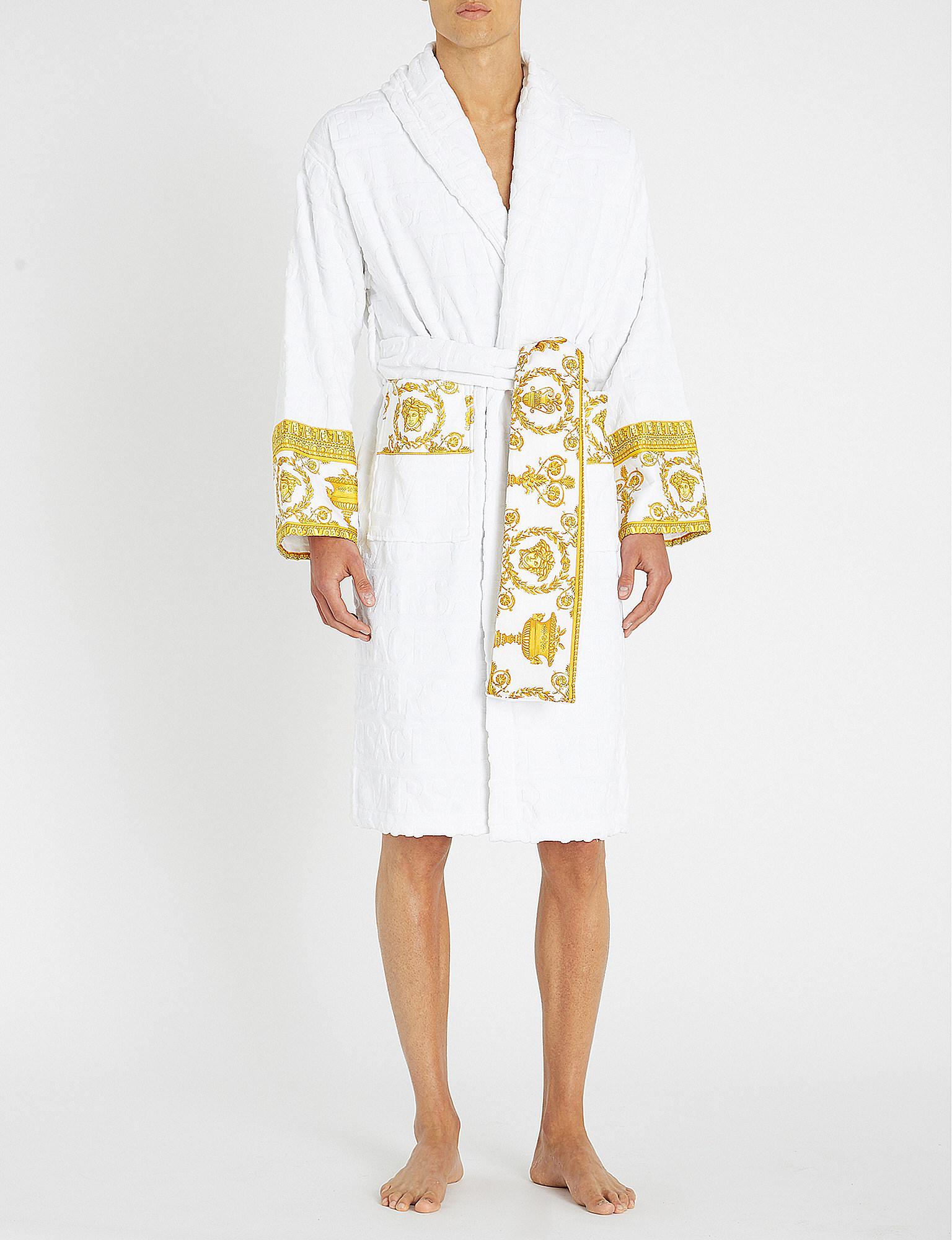versace morning gown