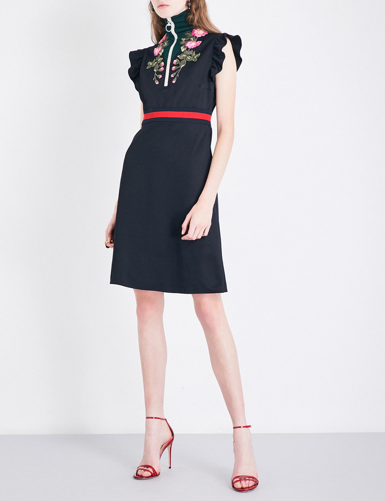 gucci black dress