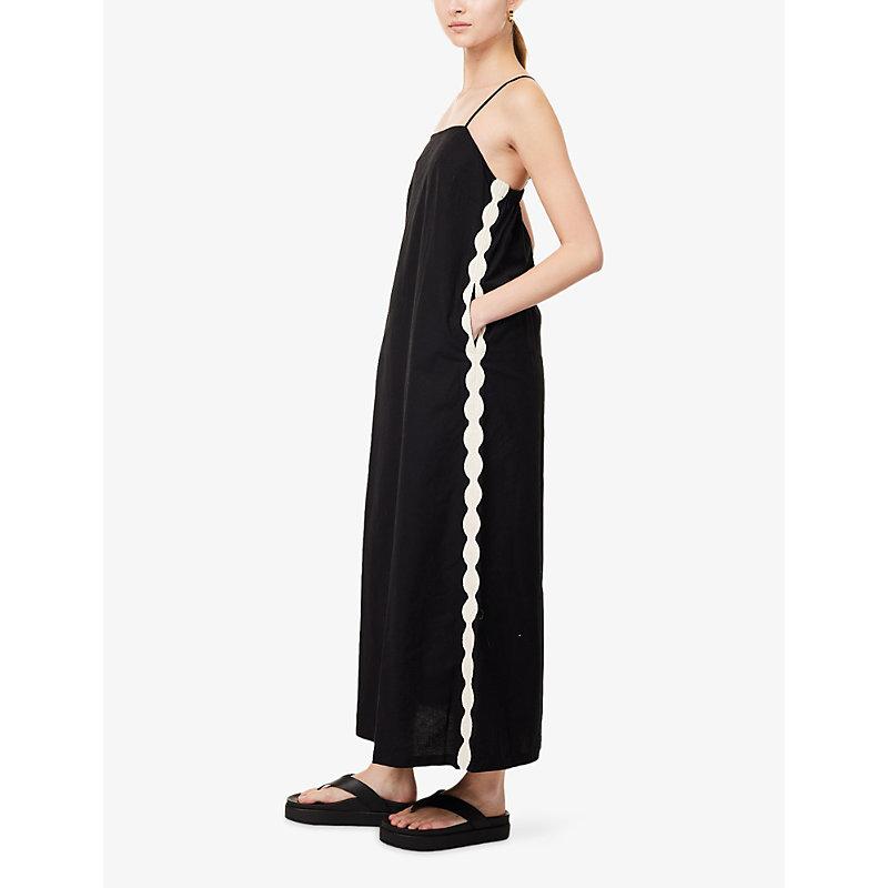 alexia knit maxi dress Alexia Sandra Stripe Mohair Knit Long Dress – Fixxshop