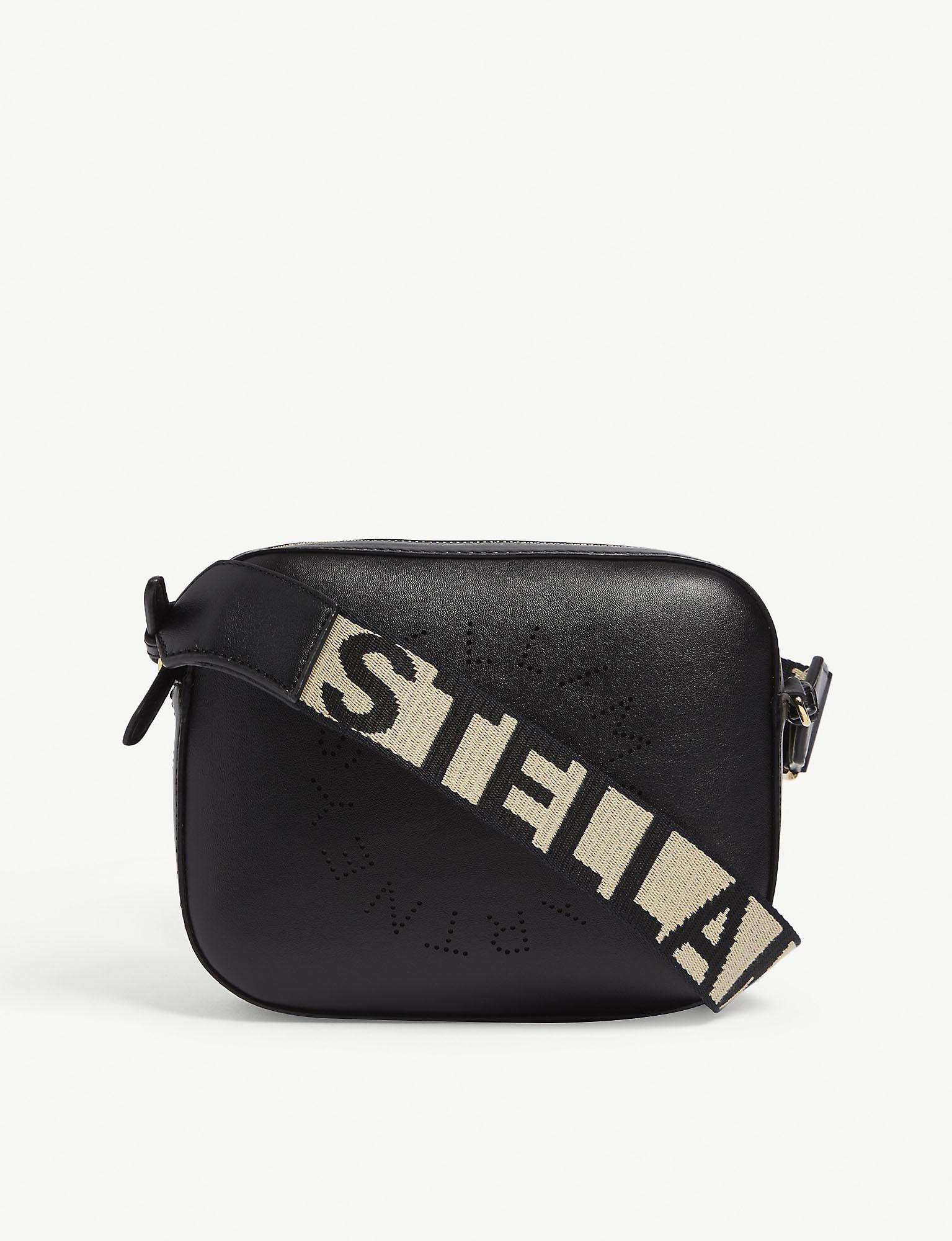 stella mccartney black cross body bag