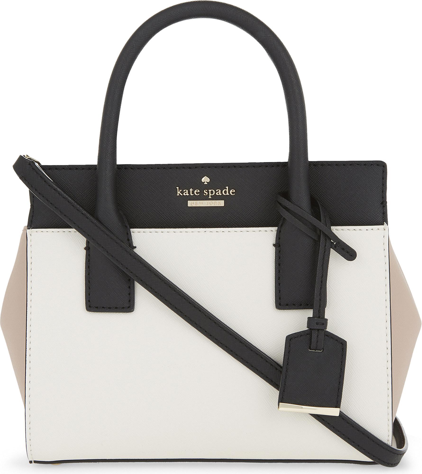 Kate Spade Cameron Street Mini Candace Leather Shoulder Bag in Black Lyst