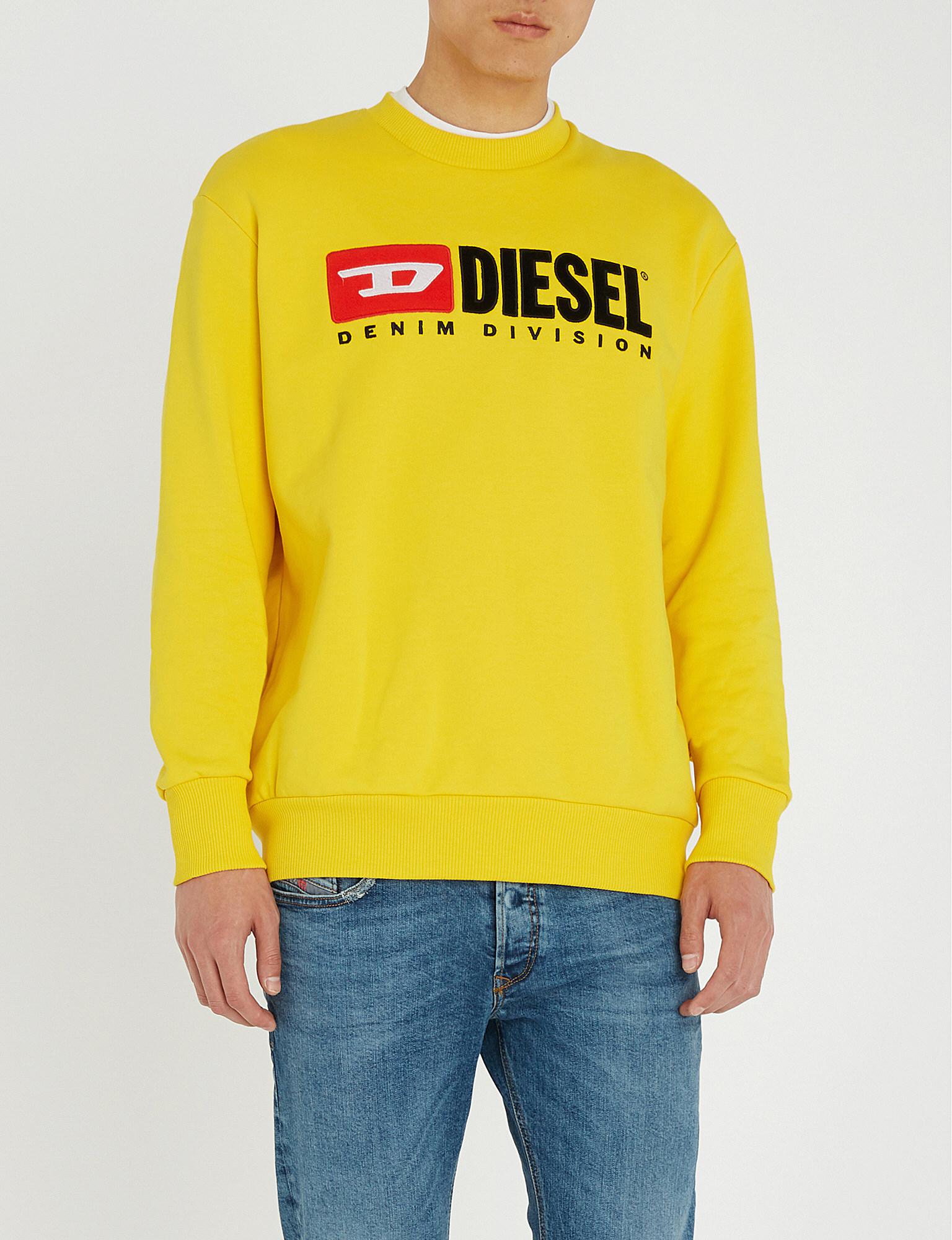 diesel s crew division sweatshirt