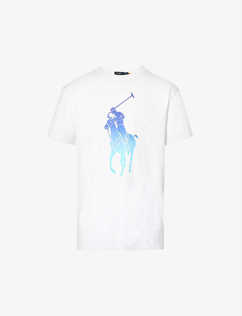 Polo Ralph Lauren Big Pony-print Classic-fit Cotton-jersey T-shirt in ...