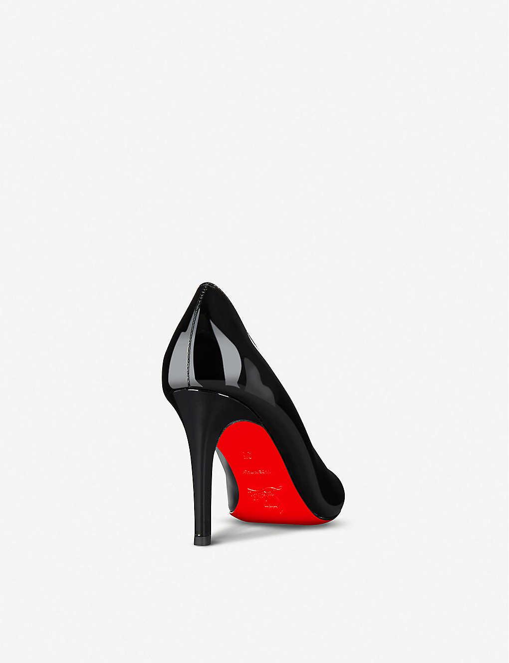 Dolly Pump - 85 mm Pumps - Patent Calf - Black - Christian Louboutin