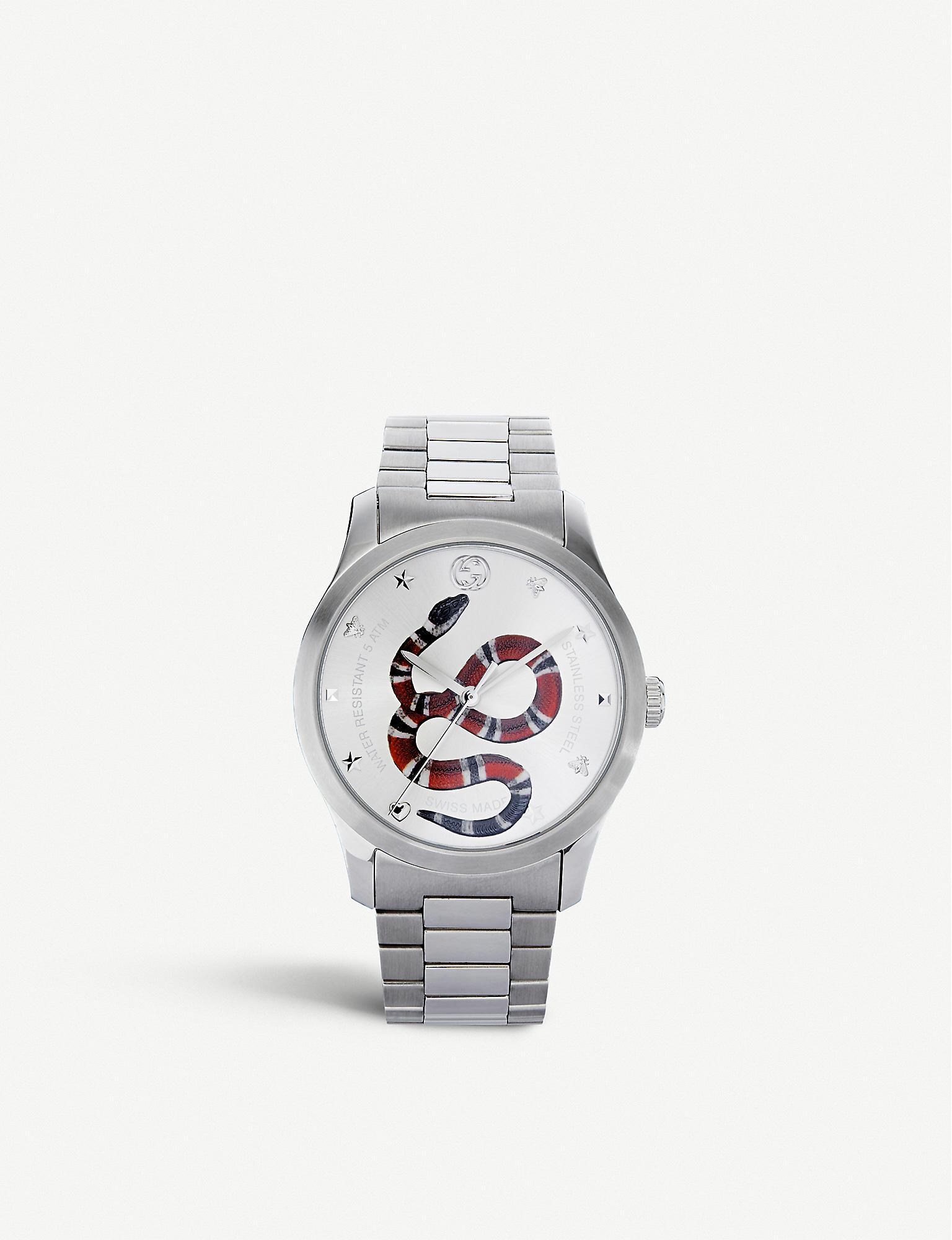 Gucci Ya1264076 G-timeless Stainless 
