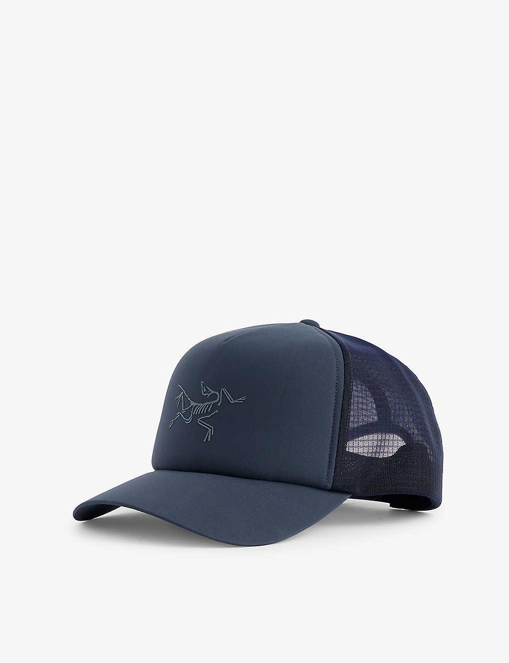 Arc'teryx Logo-print Mesh-panel Woven Cap in Blue for Men | Lyst UK