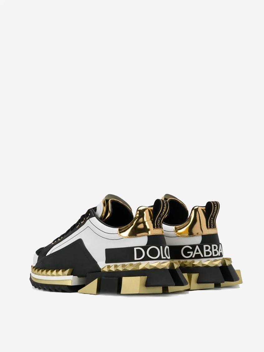 Dolce & Gabbana Super King Sneakers in Black for Men | Lyst