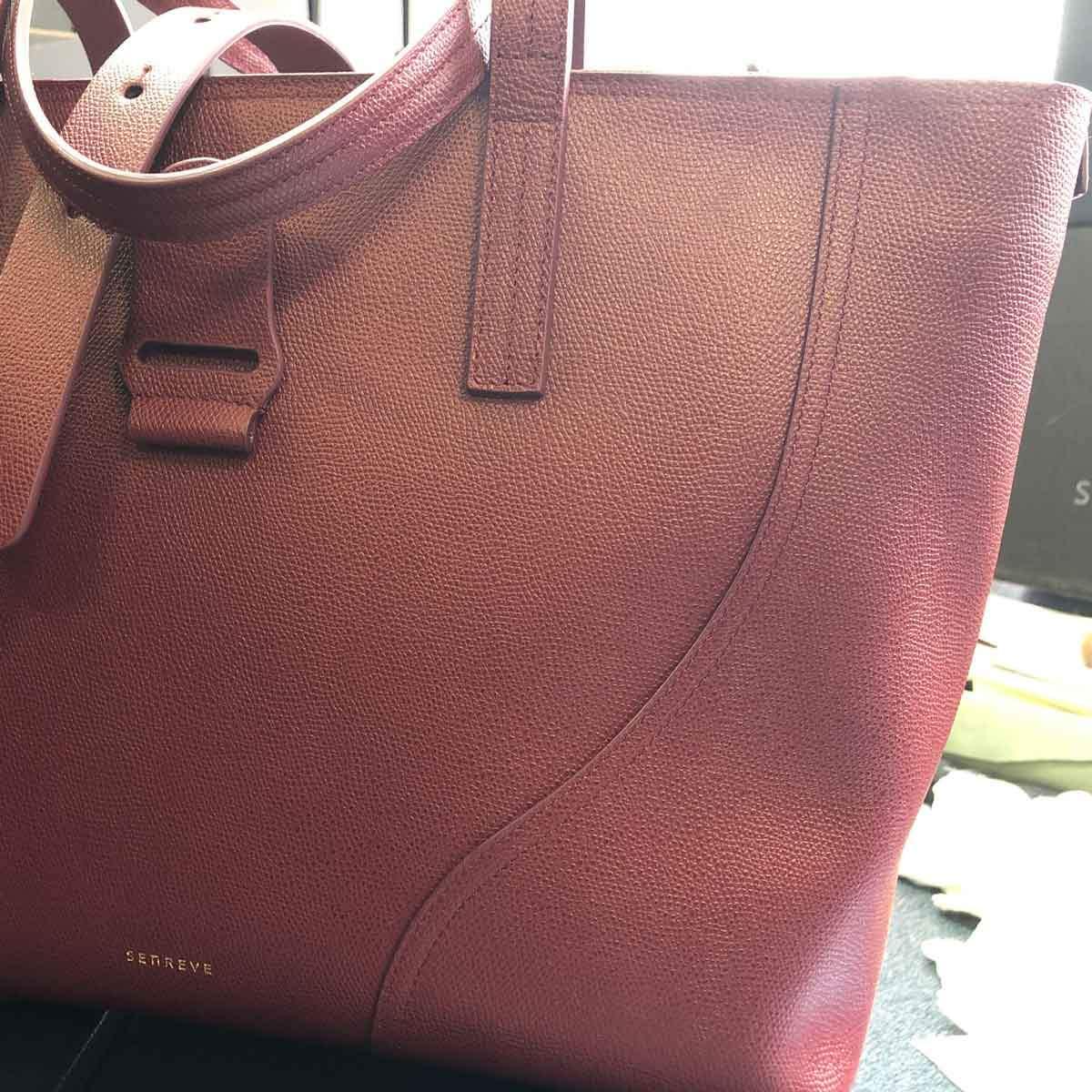 Senreve Suede Voya Tote in Merlot (Red) Lyst