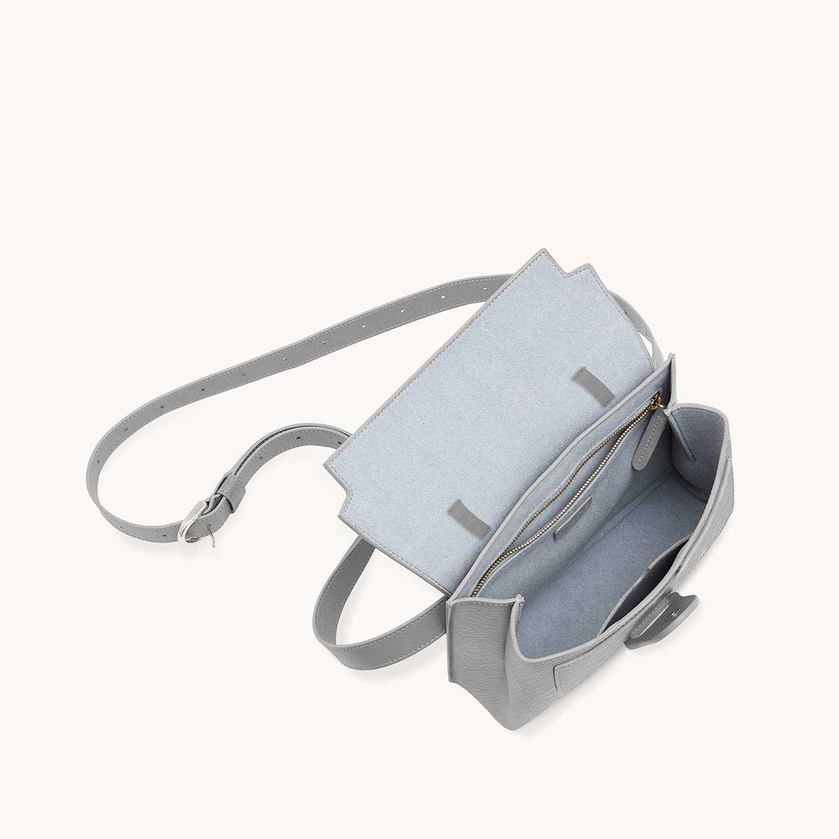 Senreve Aria Belt Bag In Pebbled Cream | ModeSens