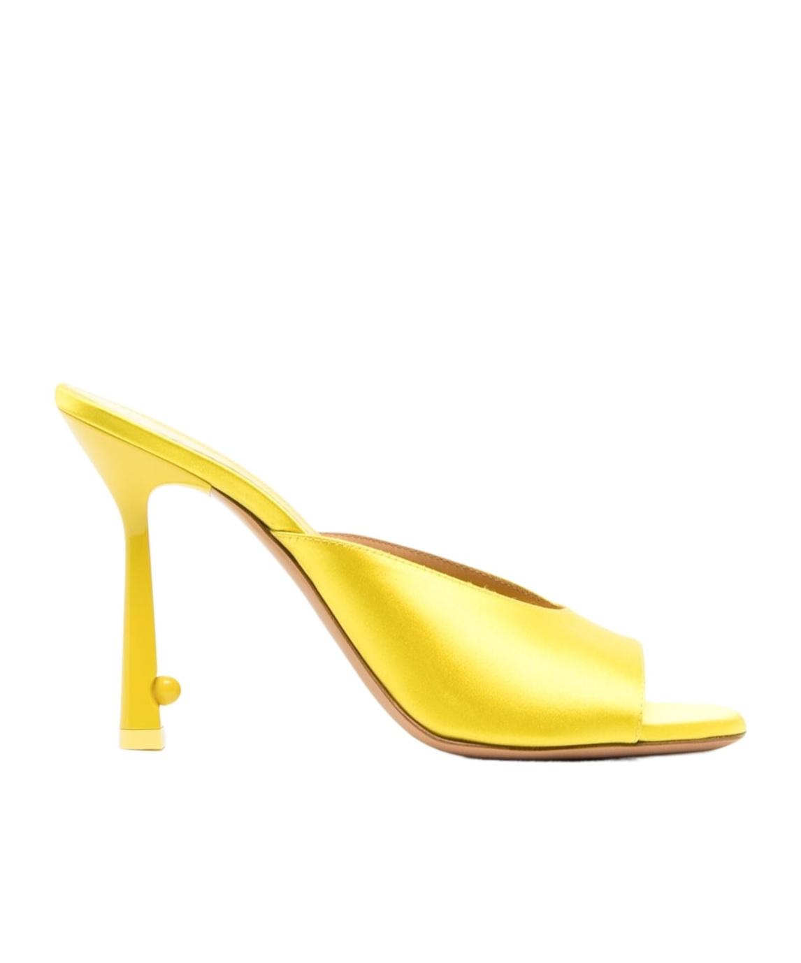 Yellow Mule shoes for Women | Lyst