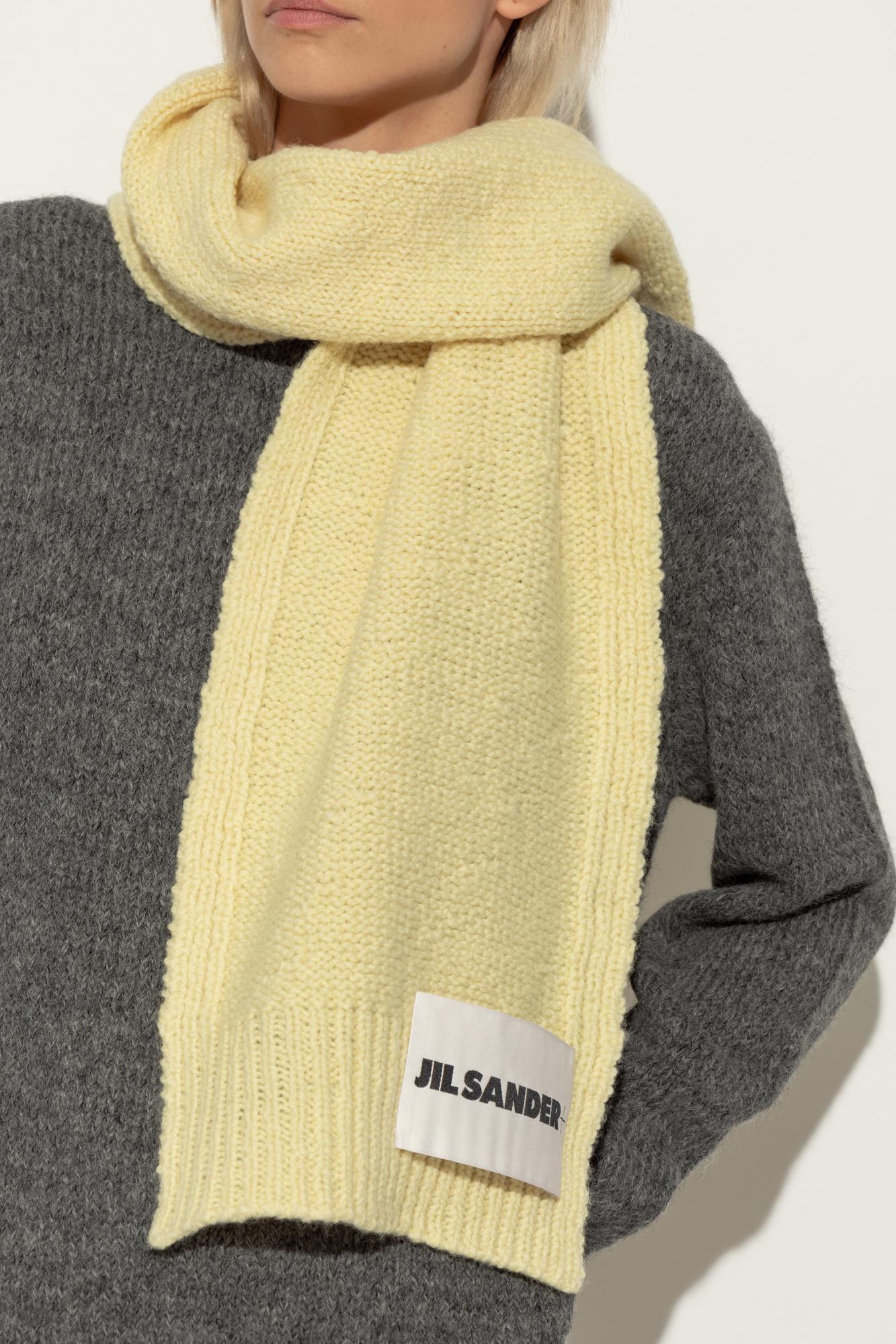 Yellow Jil Sander Scarves and mufflers for Women | Lyst