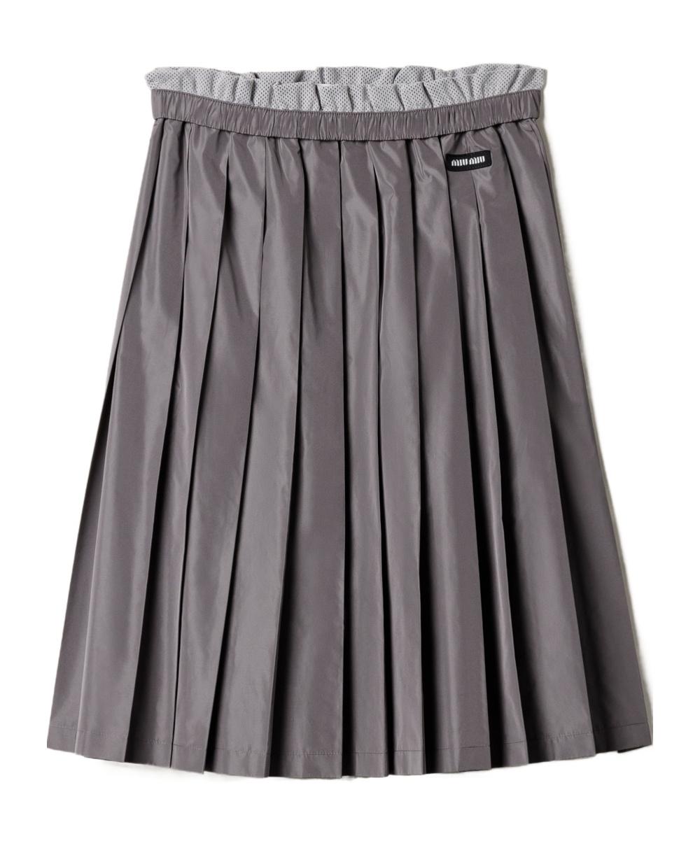 スカート andmary Miu pleats skirt gray andmary Miu pleats skirt gray Gray Miu Miu Skirts for Women | Lyst