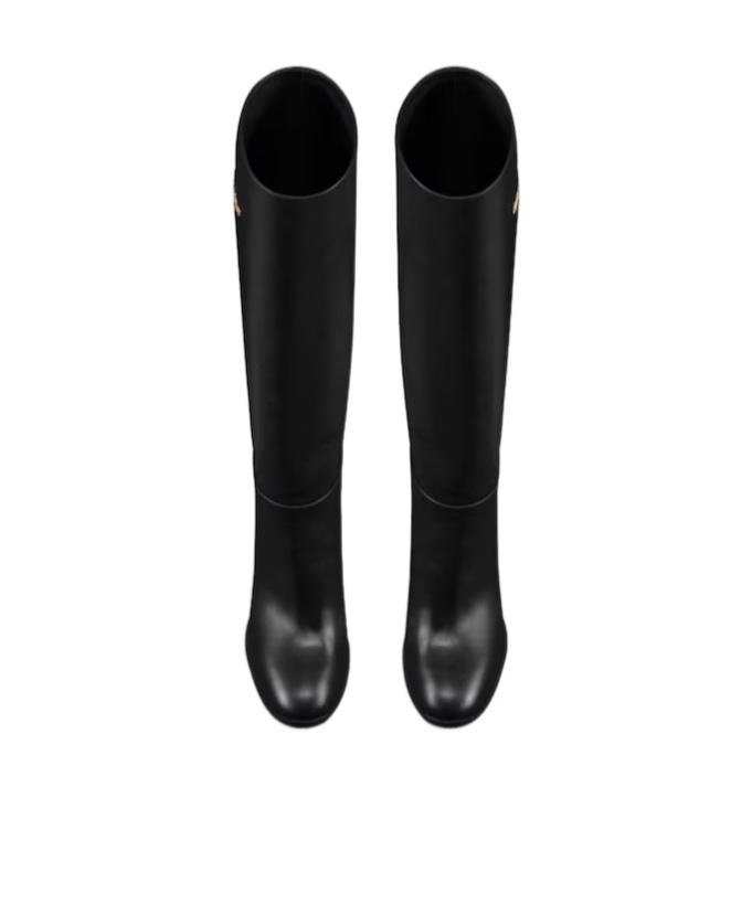 ディオール DIOR ブーツ D-Town タウン ブラック Dior D-Town Heeled Boot | REVERSIBLE
