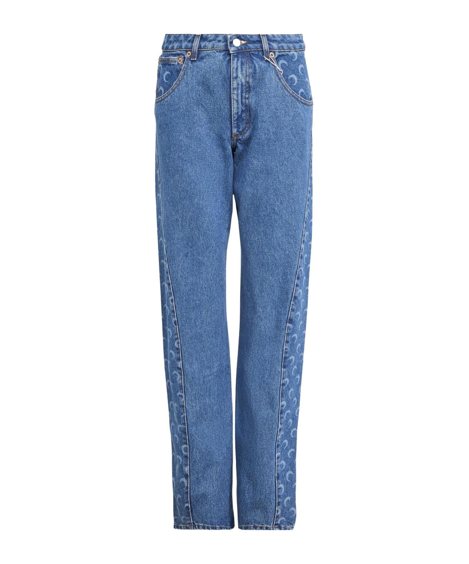 デニム・ジーパン MARINE SERRE Women Denim Pants WPA141B BR40 Brown Marine Serre Jeans for Women | Online Sale up to 78% off | Lyst