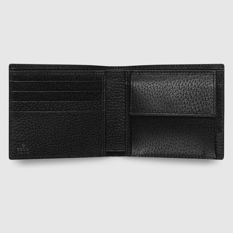 Gucci Bee Star Wallet in Black for Men | Lyst