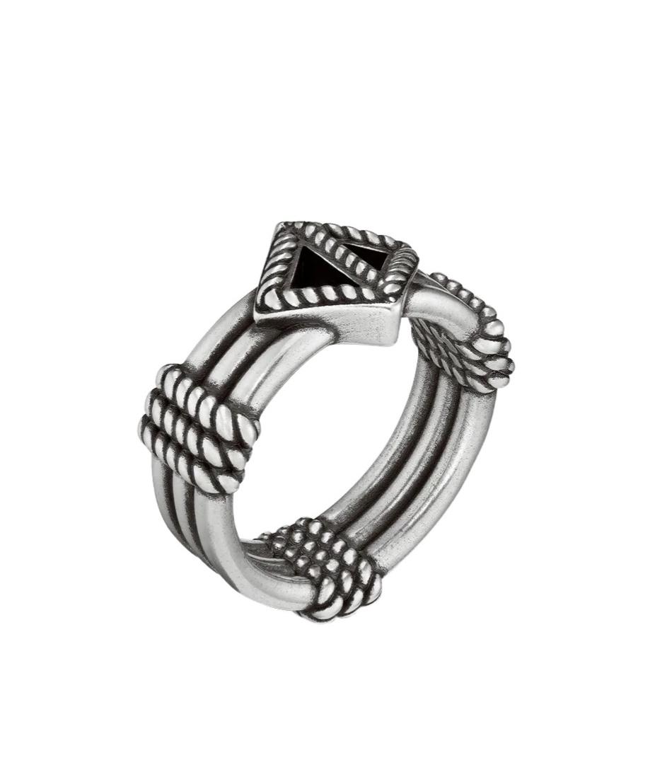 ★ Dior ★ シルバーBUFFALOリング Dior Cd Diamond Buffalo Ring in Metallic for Men | Lyst