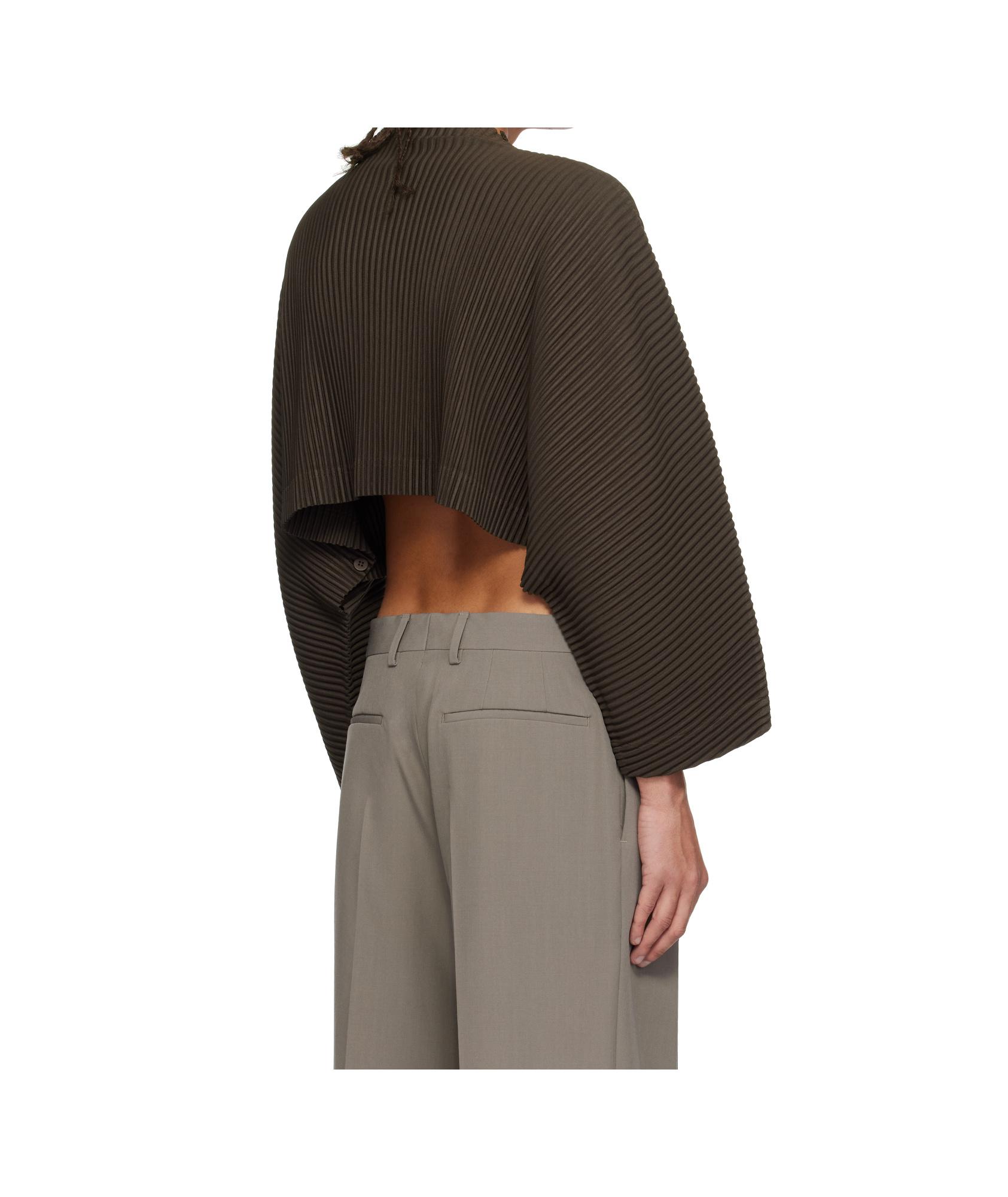 【新品】HOMME PLISSÉ ISSEY MIYAKE TURBINE HOMME PLISSÉ ISSEY MIYAKE: Brown Turbine T-shirt | SSENSE