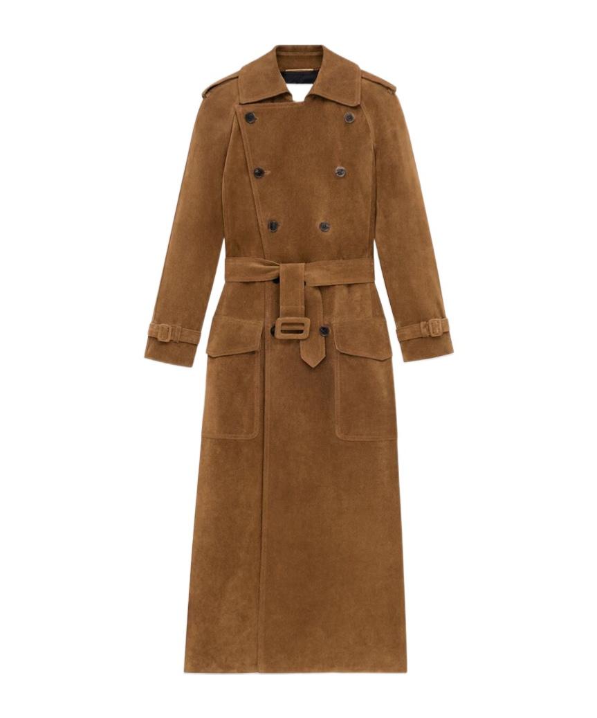 Women's Saint Laurent Coats | Lyst
