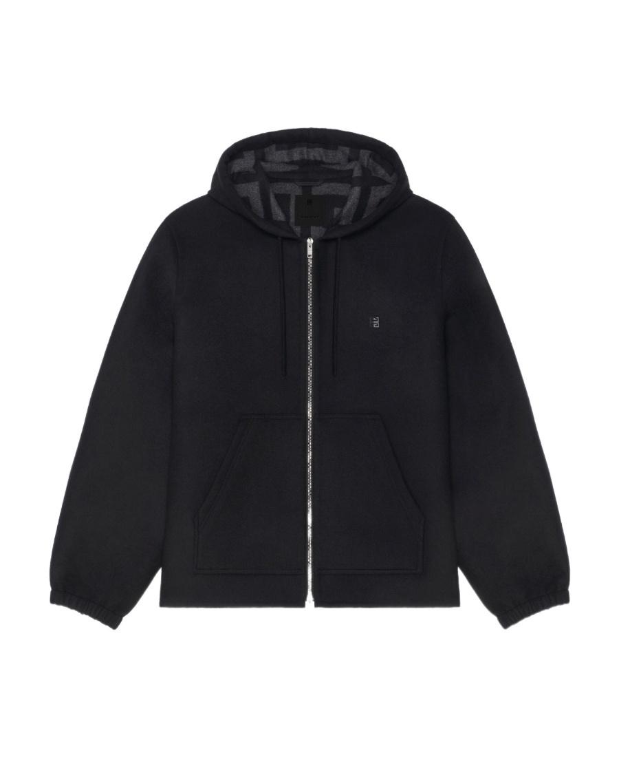 【GIVENCHY】 4G フリース フーディ Givenchy 4G BOXY FIT HOODIE IN FLEECE | REVERSIBLE