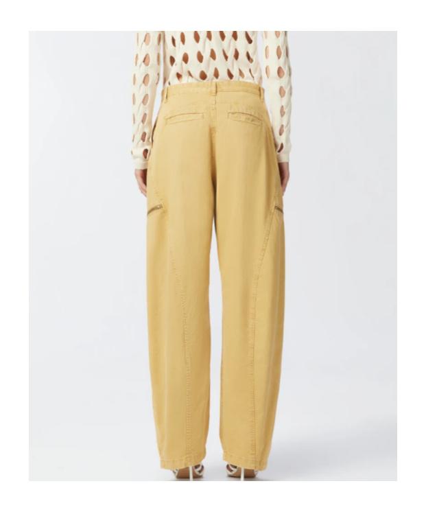 パンツ Pinko High-Waisted Wide-Leg Trousers With Front Pleats donna-abbigliamento-pantaloni-
