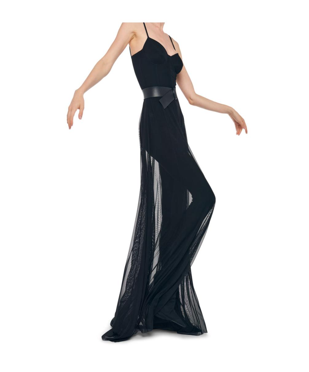 Norma Kamali Underwire Gown W/ Catsuit in Black | Lyst