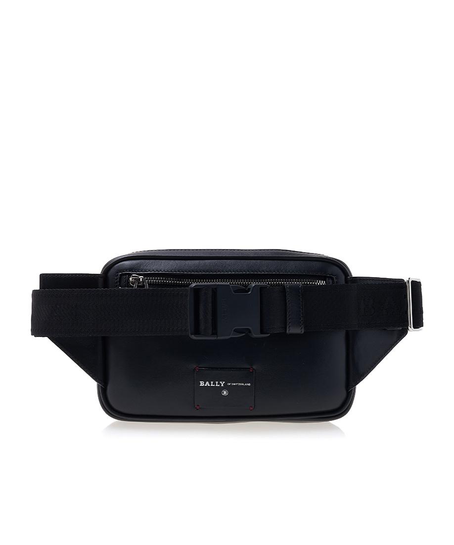 【送料&関税込】Bally Black Canvas Code Belt Bag Bally Black Canvas Code Belt Bag | italist