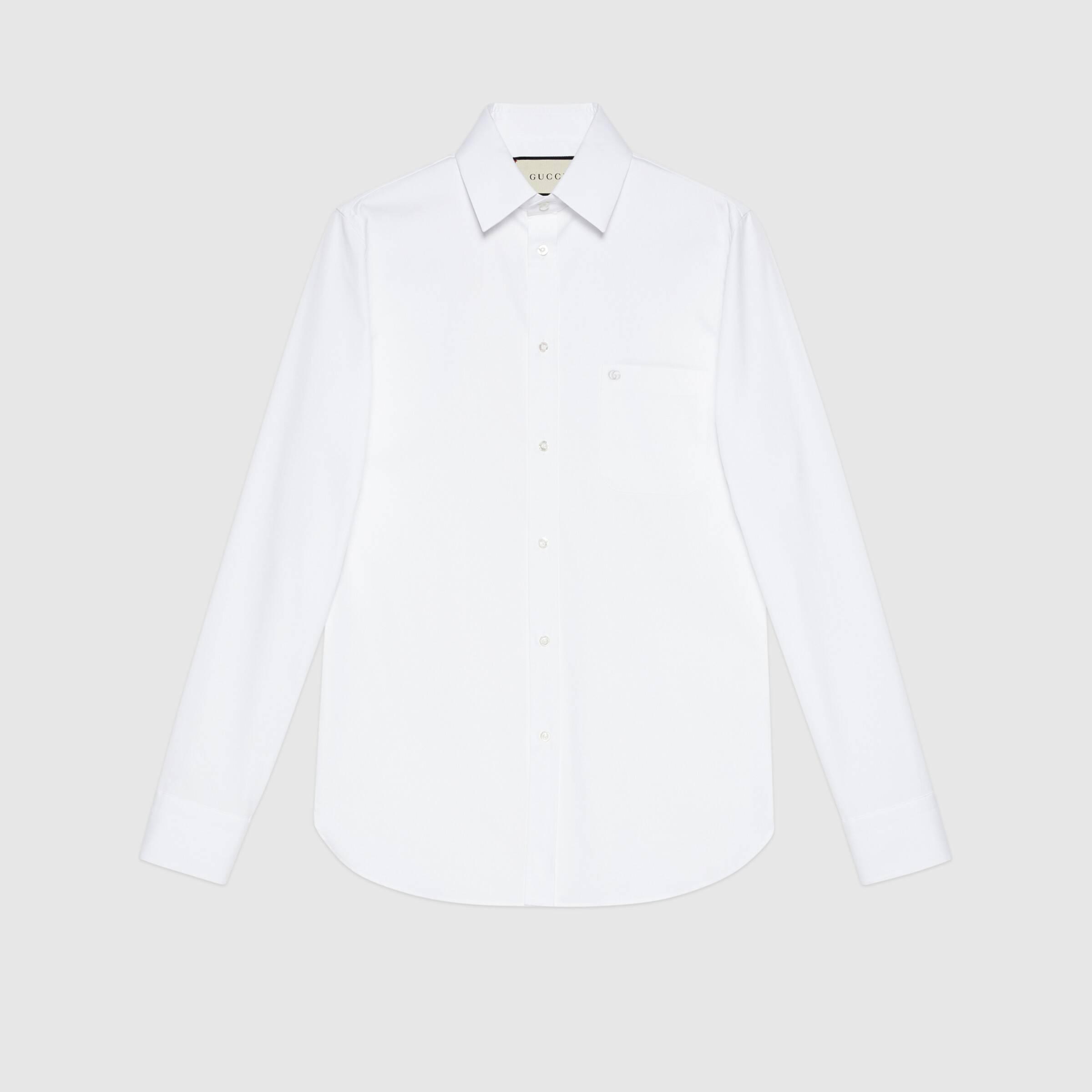 gucci dress shirts mens Men's Sleeves length Gucci Gg Jacquard Reversible Shirt