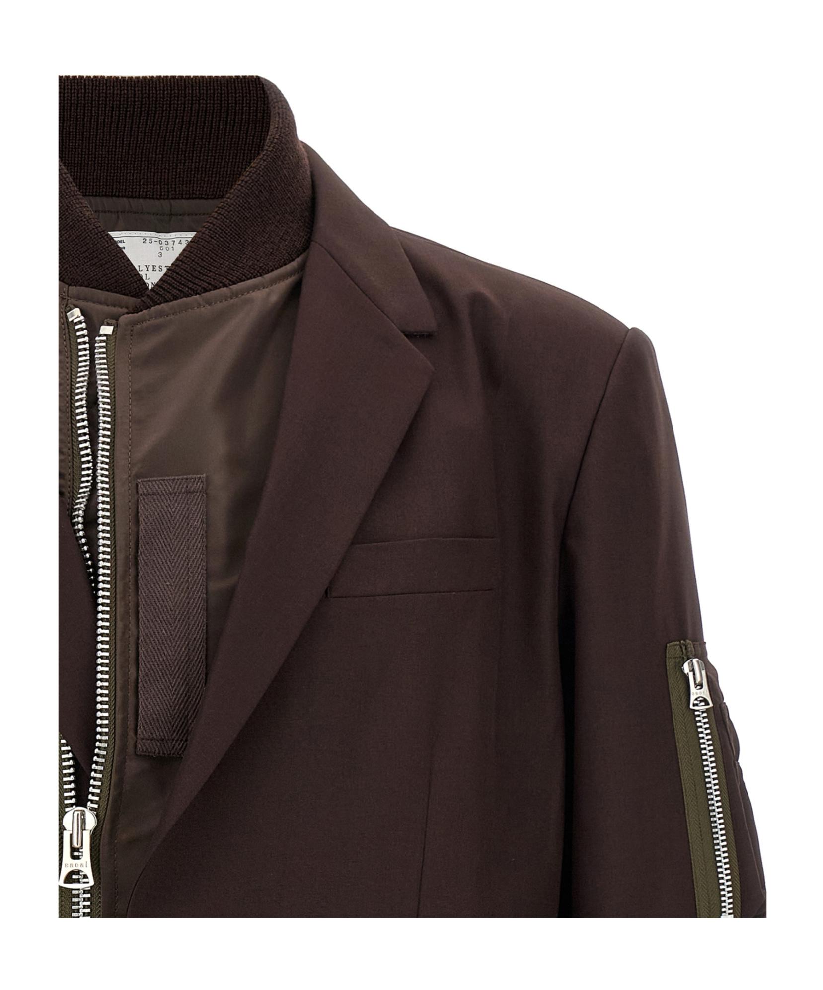 ジャケット sacai Multilayer blazer Sacai - リーバイス×サカイ マテラッセ・ツイル・コンボ