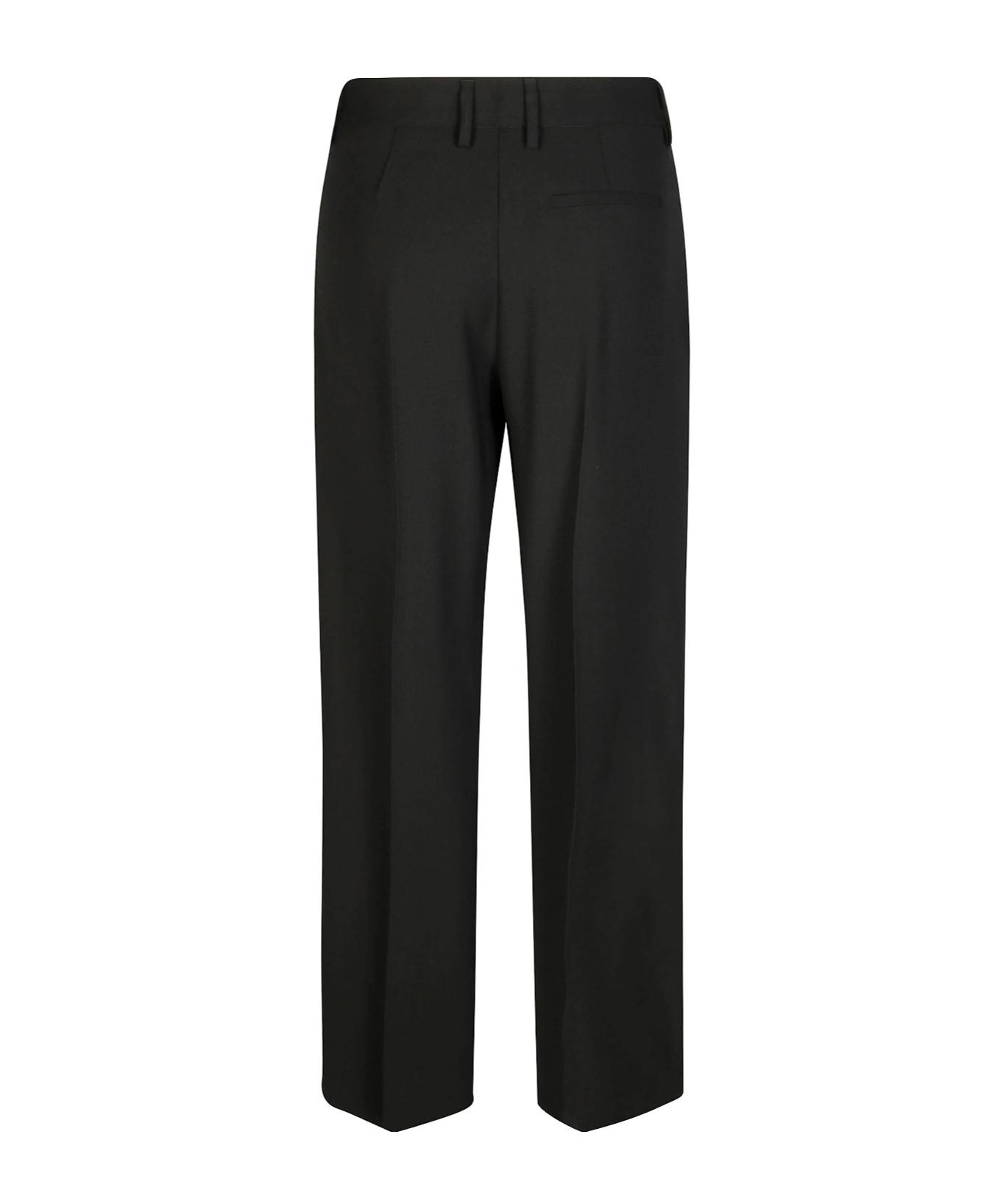 パンツ FORTE FORTE Women Straight Pants 13234MYPANTS4003 Blue Forte Forte Linen Trousers - Blue - Women | 12231MYPANTS4003