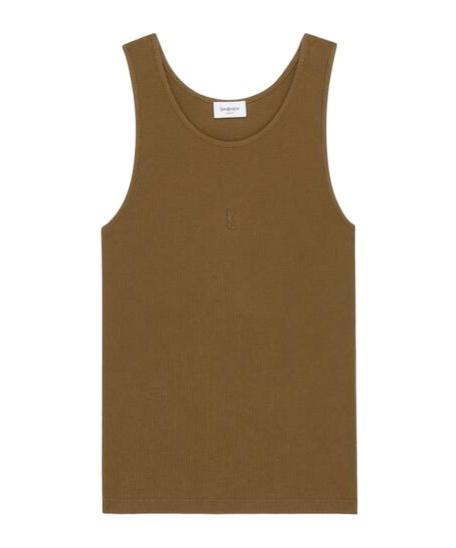 Women's Saint Laurent Sleeveless and tank tops | Lyst