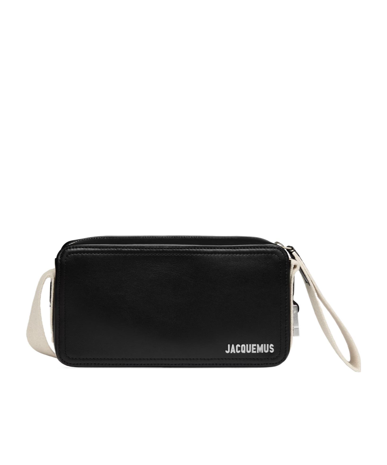 ショルダーバッグ JACQUEMUS Men Messenger Bags 235BA0913174 990 BLACK Jacquemus Le Bambino Messenger Bag | Black | FARFETCH JO