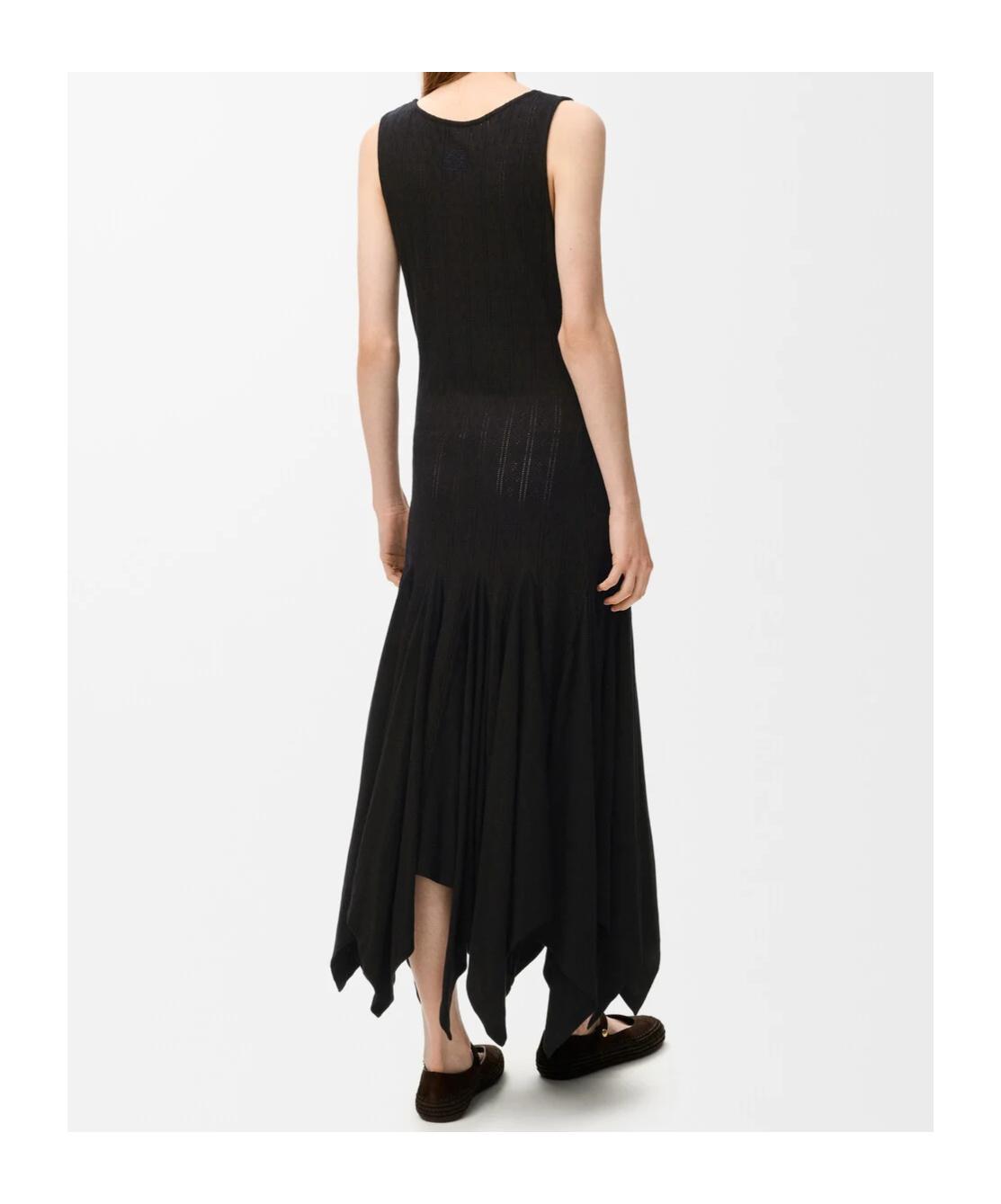 chinese dress ladies Loewe Black Shift Dress with Mirror Details SS2016  PaumLosAngeles