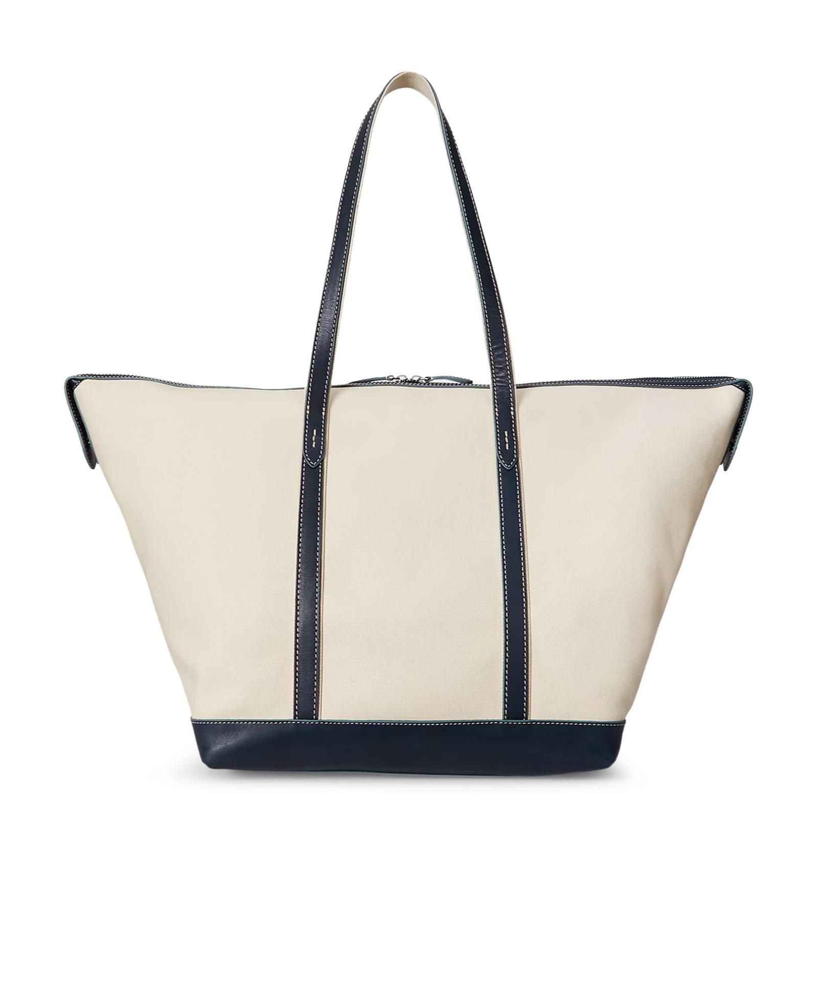 トートバッグ LAUREN RALPH LAUREN Woman Tote bags White 431956937 003 Women's White Bags | Ralph Lauren® GP