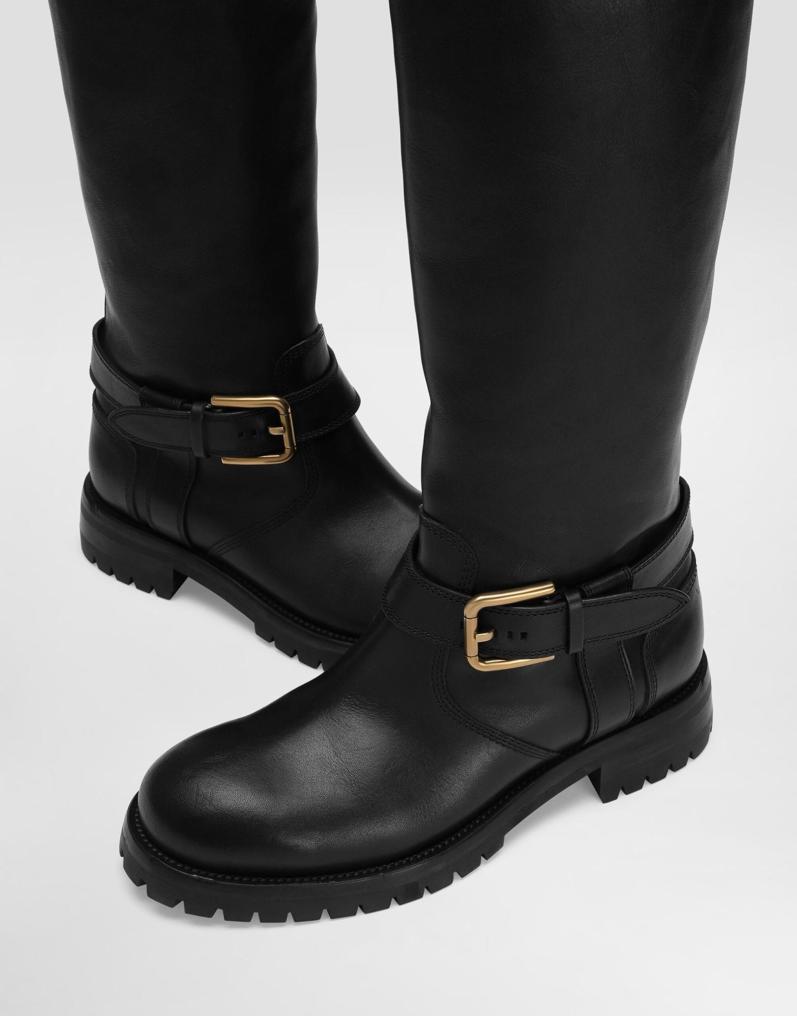 ロングブーツ Dolce & Gabbana Dolce & Gabbana Boots Black Women's boots and booties: heeled, combat, ankle | DG®