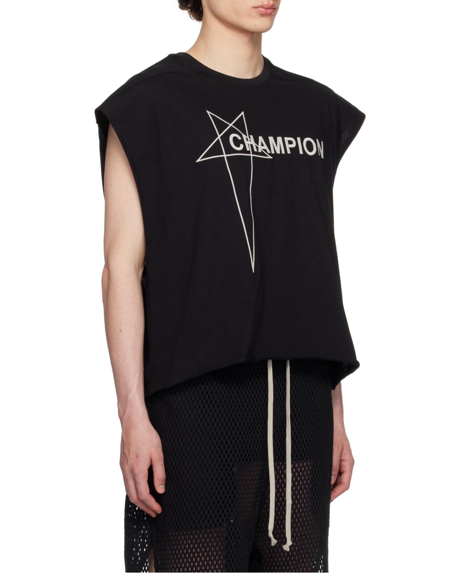 Rick Owens X Champion Sleeveless t-shirts for Men | Online
